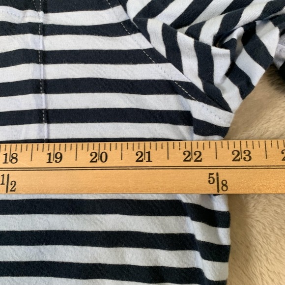 Polo Ralph Lauren Polo‎ Shirt Mens Large Classic Fit Striped Pocket Short Sleeve - Picture 4 of 9